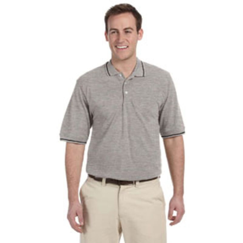 Men's 5.6 oz. Tipped Easy Blend™ Polo Thumbnail