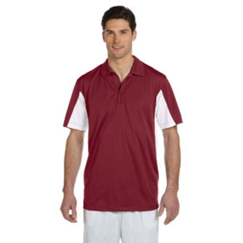 Men's Side Blocked Micro-Piqué Polo Thumbnail