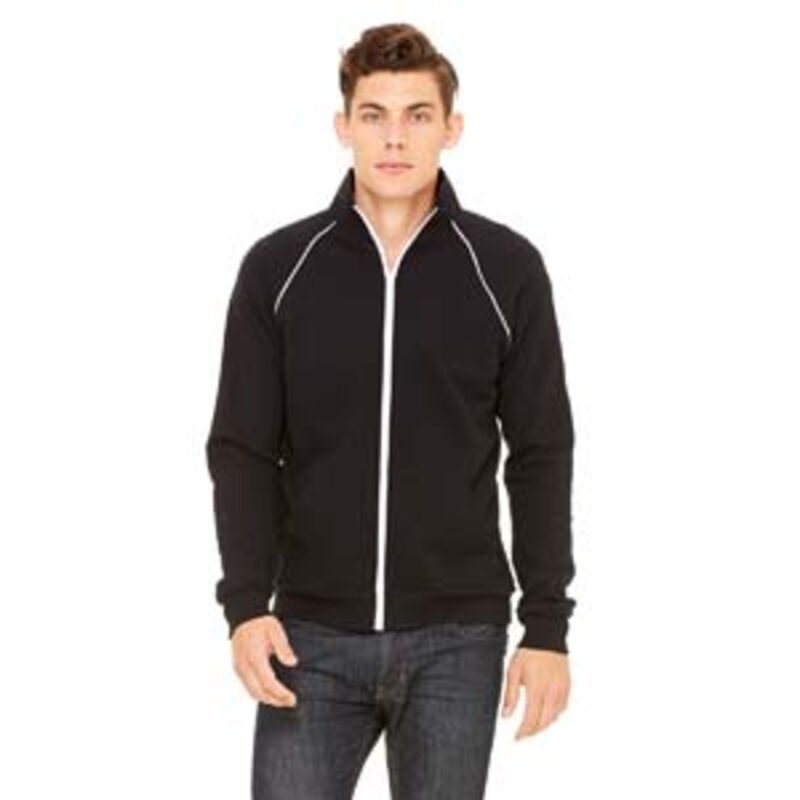 Men's Piped Fleece Jacket Thumbnail