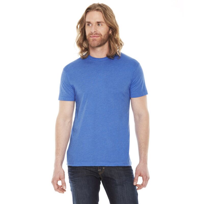 Unisex Poly-Cotton USA Made Crewneck T-Shirt Thumbnail