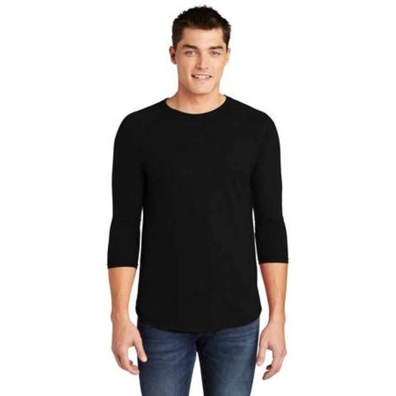 Poly Cotton 3/4 Sleeve Raglan T Shirt Thumbnail