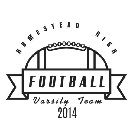 Football Template DNT001 BW Thumbnail