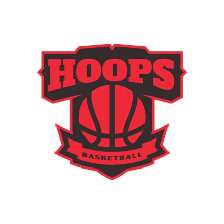 Hoops Basketball logo template  Thumbnail