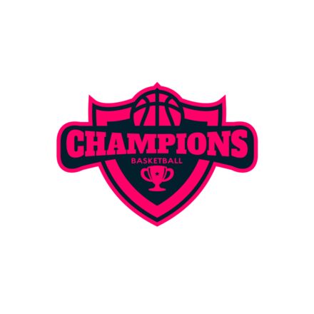 Champions Basketball League logo template Thumbnail