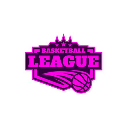 League Basketball logo template 02 Thumbnail