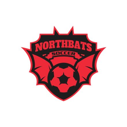 North bats Tournament Soccer logo template Thumbnail