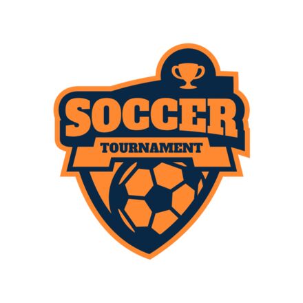 Soccer Tournament league logo template Thumbnail