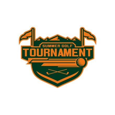 Tournament Summer golf logo template	02 Thumbnail