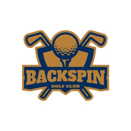 Backspin Golf Club logo template Thumbnail