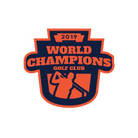 World Champions Golf club logo template Thumbnail