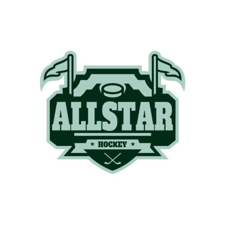 All Star Hockey Tournament logo template 02 Thumbnail