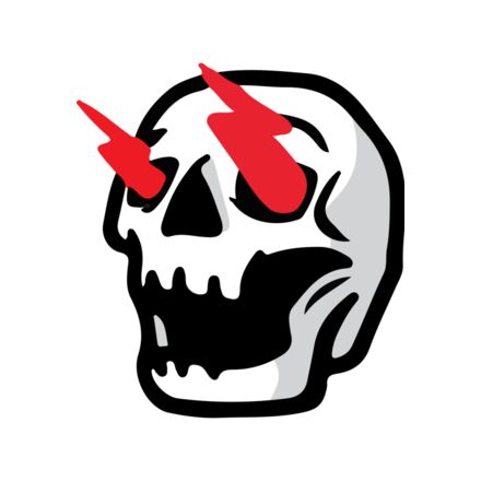 Elements Skull logo template Thumbnail