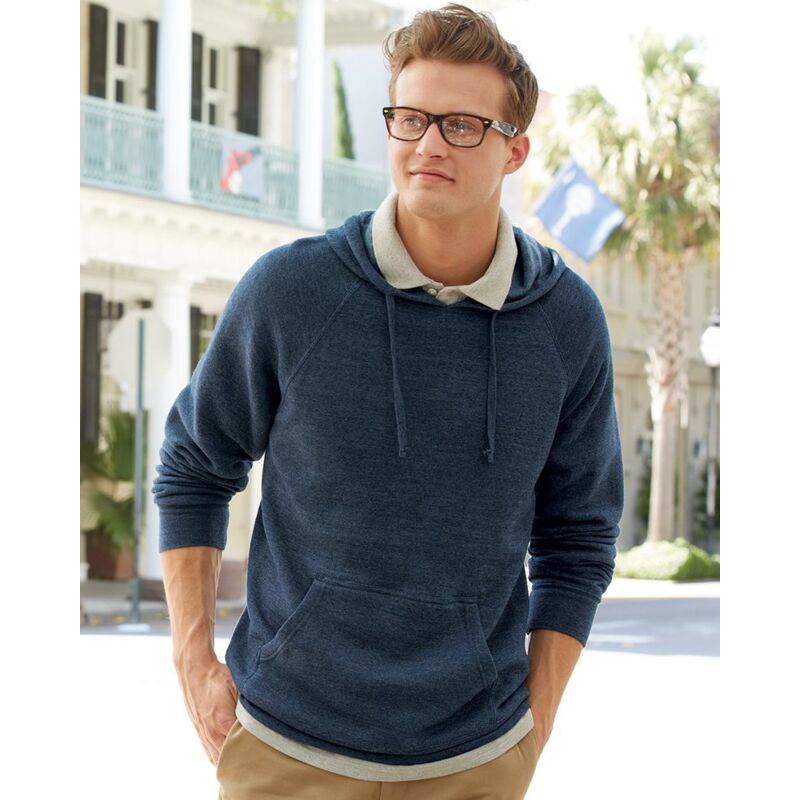 Unisex Special Blend Raglan Hooded Sweatshirt Thumbnail