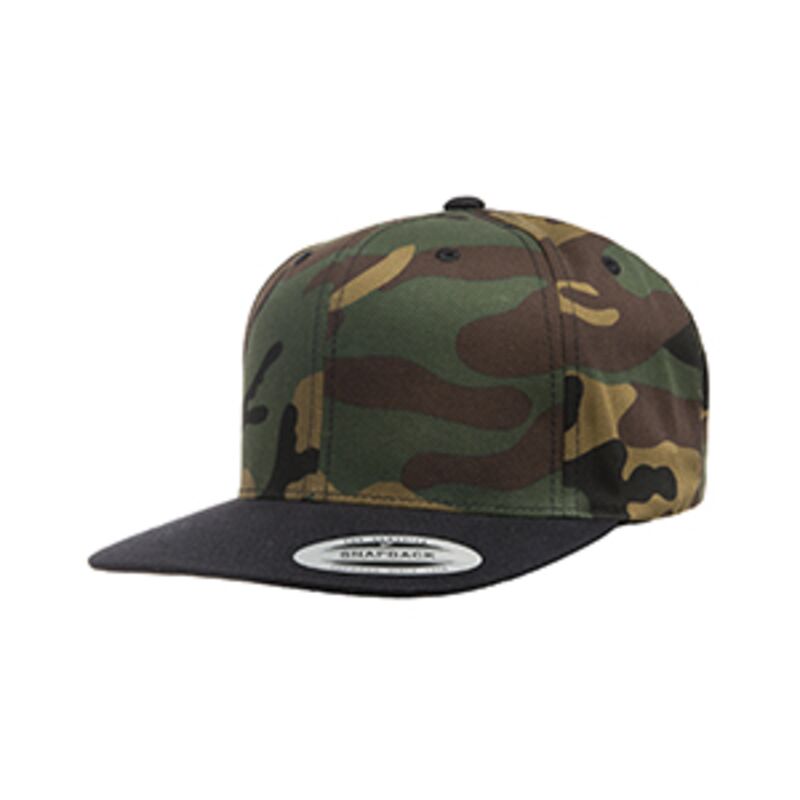 Adult 6-Panel Structured Flat Visor Classic Snapback Thumbnail