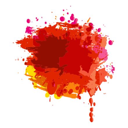 Paint Splatter Red color Thumbnail