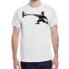 100 HEAVY COTTON SHIRTS WITH 1 COLOR PRINT Thumbnail