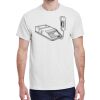 100 HEAVY COTTON SHIRTS WITH 1 COLOR PRINT Thumbnail