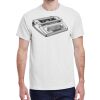 100 HEAVY COTTON SHIRTS WITH 1 COLOR PRINT Thumbnail