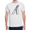 100 HEAVY COTTON SHIRTS WITH 1 COLOR PRINT Thumbnail