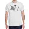 100 HEAVY COTTON SHIRTS WITH 1 COLOR PRINT Thumbnail