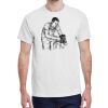 100 HEAVY COTTON SHIRTS WITH 1 COLOR PRINT Thumbnail