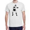 100 HEAVY COTTON SHIRTS WITH 1 COLOR PRINT Thumbnail