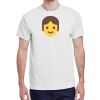100 HEAVY COTTON SHIRTS WITH 1 COLOR PRINT Thumbnail