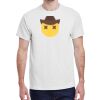 100 HEAVY COTTON SHIRTS WITH 1 COLOR PRINT Thumbnail