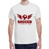 100 HEAVY COTTON SHIRTS WITH 1 COLOR PRINT Thumbnail