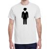 100 HEAVY COTTON SHIRTS WITH 1 COLOR PRINT Thumbnail