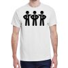100 HEAVY COTTON SHIRTS WITH 1 COLOR PRINT Thumbnail