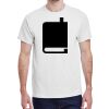 100 HEAVY COTTON SHIRTS WITH 1 COLOR PRINT Thumbnail