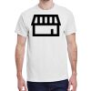 100 HEAVY COTTON SHIRTS WITH 1 COLOR PRINT Thumbnail