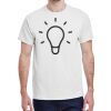 100 HEAVY COTTON SHIRTS WITH 1 COLOR PRINT Thumbnail