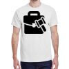 100 HEAVY COTTON SHIRTS WITH 1 COLOR PRINT Thumbnail