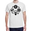 100 HEAVY COTTON SHIRTS WITH 1 COLOR PRINT Thumbnail