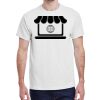 100 HEAVY COTTON SHIRTS WITH 1 COLOR PRINT Thumbnail