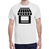 100 HEAVY COTTON SHIRTS WITH 1 COLOR PRINT Thumbnail