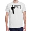 100 HEAVY COTTON SHIRTS WITH 1 COLOR PRINT Thumbnail