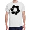 100 HEAVY COTTON SHIRTS WITH 1 COLOR PRINT Thumbnail