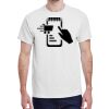 100 HEAVY COTTON SHIRTS WITH 1 COLOR PRINT Thumbnail