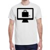 100 HEAVY COTTON SHIRTS WITH 1 COLOR PRINT Thumbnail
