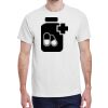 100 HEAVY COTTON SHIRTS WITH 1 COLOR PRINT Thumbnail