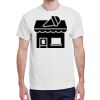 100 HEAVY COTTON SHIRTS WITH 1 COLOR PRINT Thumbnail