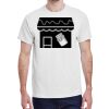100 HEAVY COTTON SHIRTS WITH 1 COLOR PRINT Thumbnail