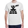 100 HEAVY COTTON SHIRTS WITH 1 COLOR PRINT Thumbnail