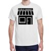 100 HEAVY COTTON SHIRTS WITH 1 COLOR PRINT Thumbnail