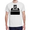 100 HEAVY COTTON SHIRTS WITH 1 COLOR PRINT Thumbnail