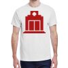 100 HEAVY COTTON SHIRTS WITH 1 COLOR PRINT Thumbnail